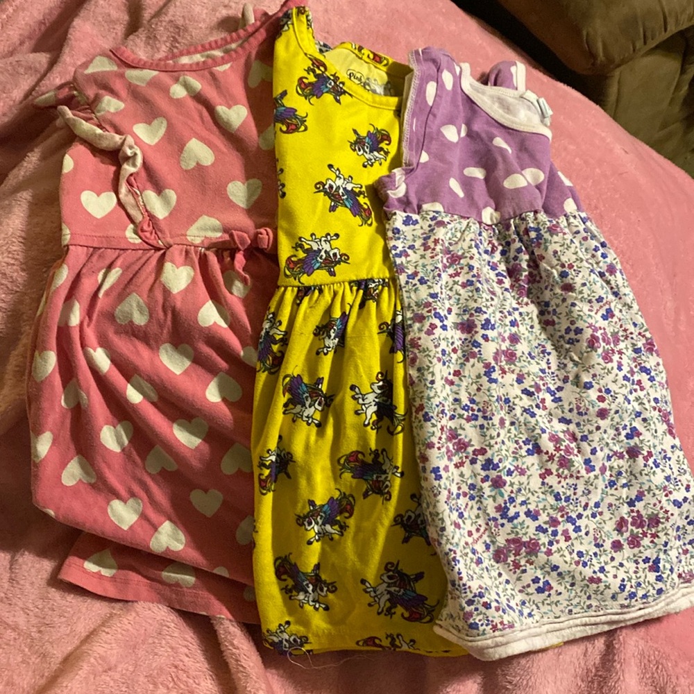 3 little girls dresses